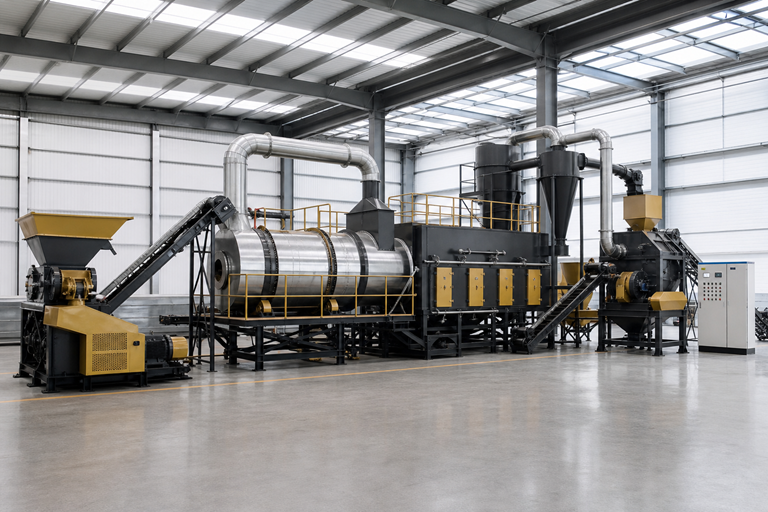 Charcoal Production Plants machinery manufactured by NovaGen in China