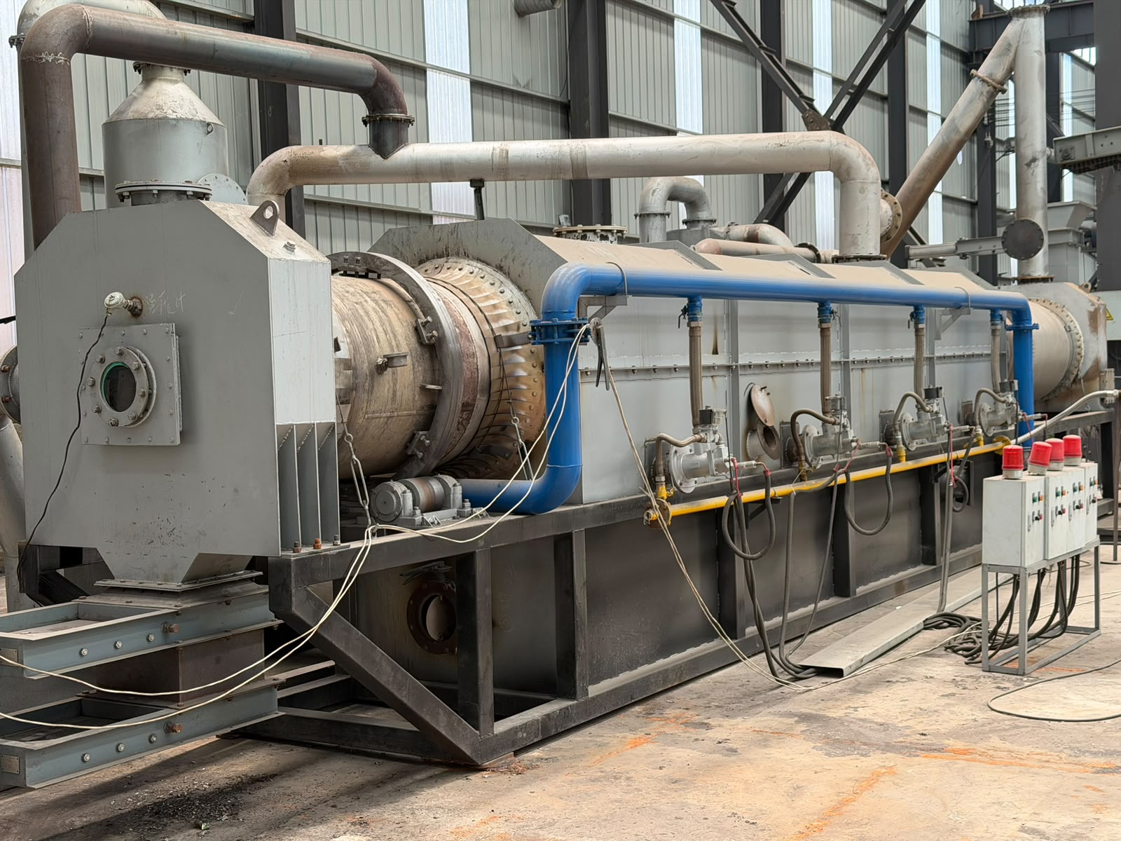 Continuous Carbonization Furnace machinery manufactured by NovaGen in China