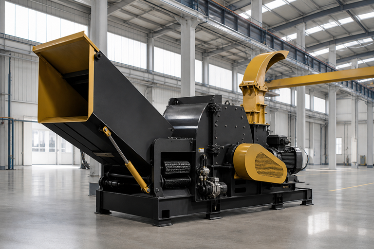 Industrial Wood Chippers machinery manufactured by NovaGen in China